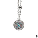 nouveau collier de chane de perles en cuivre plaqu or avec pendentif en diamant de couleur oeil de diable turcpicture11