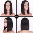 perruques de femmes noires fibre chimique cheveux raides couvrechef perruques de dentellepicture9