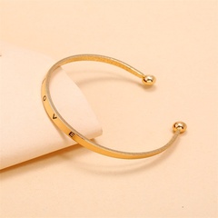 Stainless Steel Bracelet Versatile Fashion LOVE Letter Classic