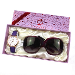 New Fashion Ladies Quartz Watch Sunglasses Gift Set For Girlfriend