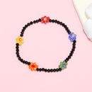 jewelry simple rice bead flower acrylic small flower beaded braceletpicture10