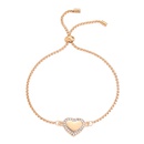 Jewelry Hand Valentines Day Gift Heart Alloy Diamond Bracelet Adjustmentpicture11