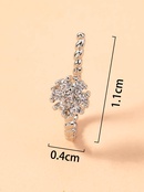 piercing jewelry copper microinlaid zircon round flower nose ringpicture7