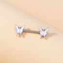 fashion enamel porcelain drops glitter milk ring cute butterfly milk nailspicture11