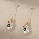 Fashion Long Tassel Korean Style Retro Baroque Pearl Earringspicture7