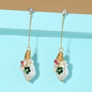 Fashion Long Tassel Korean Style Retro Baroque Pearl Earringspicture8