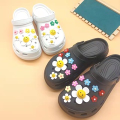 cute cartoon shoe buckle accessories sun flower shoes buckle