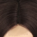 Damenpercken Spitze in der Verlaufsfarbe lange glatte Haarpercken ChemiefaserKopfbedeckungenpicture19