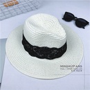 fashion sun hat jazz straw hat lace hat sun hatpicture4