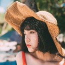 fashion beach big brim straw hat summer foldable sun hatpicture3
