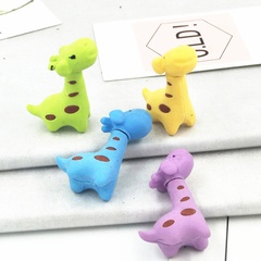 Giraffe 3D Children's Creative Detachable Animal Eraser Student Stationery