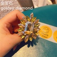 Crystal gem mobile phone diamond telescopic airbag creative folding bracketpicture14