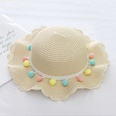 Summer Korean childrens sunscreen sun hat straw hat messenger bagpicture8