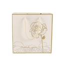 Gold flower gold edge printing card kraft paper bag gift clothing packaging bagpicture6