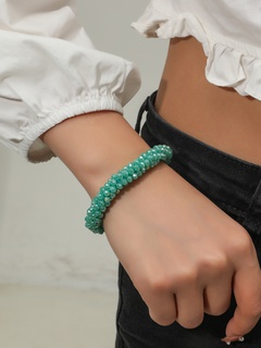 Fashion Green Crystal Bracelet Handmade Bracelet
