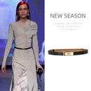 Versatile Retro Waist Accessories Thin Leather Fashion Corset Thin Beltpicture6