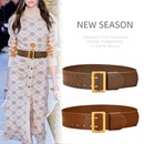 Girdle decorative womens wide waist fashion leather beltpicture2