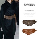New Ladies Decorative Fashion Corset Waist Buckle Genuine Leather Bandwidth Beltpicture5