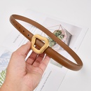 fashion real cowhide belt ladies solid color decorative wholesalepicture4