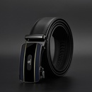 Twolayer leather new automatic buckle casual mens beltpicture3