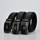 Twolayer leather new automatic buckle casual mens beltpicture4