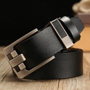 New mens retro pinhole buckle leather casual business beltpicture6