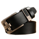 New mens retro pinhole buckle leather casual business beltpicture10