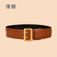Girdle decorative womens wide waist fashion leather beltpicture15