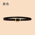 Fashion leather womens retro simple fashion thin jeans belt wholesalepicture10