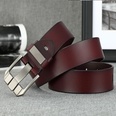 Leather mens pin buckle youth retro casual jeans wholesale beltpicture15