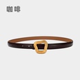 fashion real cowhide belt ladies solid color decorative wholesalepicture12