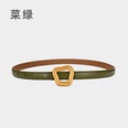fashion real cowhide belt ladies solid color decorative wholesalepicture15