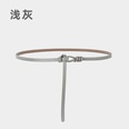 New nonporous knotted thin decorative belt womens fashion simple dress waistpicture14