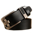 New mens retro pinhole buckle leather casual business beltpicture11