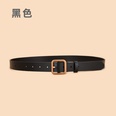 New cowhide ladies leather casual retro female jeans beltpicture13
