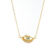 fashion natural motherofpearl pendant devils eye zircon copper necklacepicture22