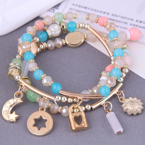fashion metal multi-element pendant ladies multi-layer bracelet NHSC672711's discount tags