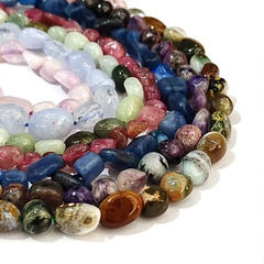 Simple natural shape irregular stone loose beads diy bead semi-finished accessories