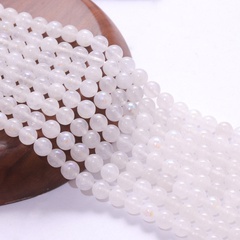pierre de lune blanche naturelle perles en vrac optimisées perles à la main accessoires semi-finis
