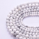 natural white turquoise loose black thread pine round beads diy jewelry accessoriespicture9