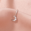 mode cuivre microincrust zircon nez anneau lune pincenez femellepicture6