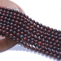 perles en vrac de pierre de sang naturelle en gros accessoires de bijoux de bricolage