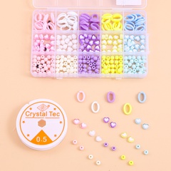 New summer candy color acrylic diy jewelry bead necklace bracelet jewelry accessories