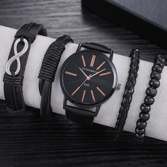 Art-einfache Armbanduhr-Quarz-Uhr der Art- und Weiseder neuen Männer