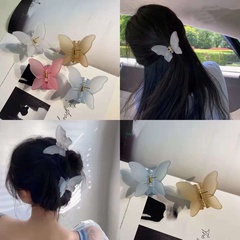 Mode Schmetterling Haarspange einfache Acryl einfache Haarnadel