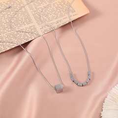Neue Metall Edelstahl Halskette Damen Anhänger Schmuck Großhandel