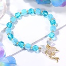 Nouveau bracelet doux pendentif baleine coeur perles bleu marinepicture4
