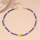 Fashion Handwoven Ethnic Smiley Color Heart Beads Necklacepicture6