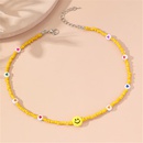 Fashion Womens Handwoven Ethnic Smiley Beads Necklacepicture6