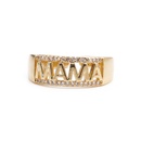 fashion simple copper zircon ring MAMA ring mothers day jewelry picture38